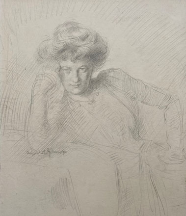 Portrait of a Lady - Augustus John 