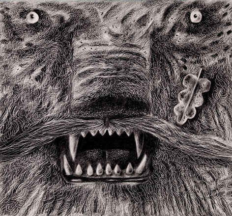 Beast Portrait - Cover Illustration - Clive Hicks-Jenkins 