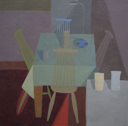 Coloured Chairs - Mary Mabbutt