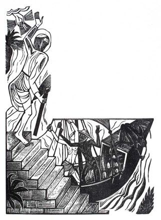 Jonah Goes Down Into The Ship ( from the Book of Jonah) - David Jones