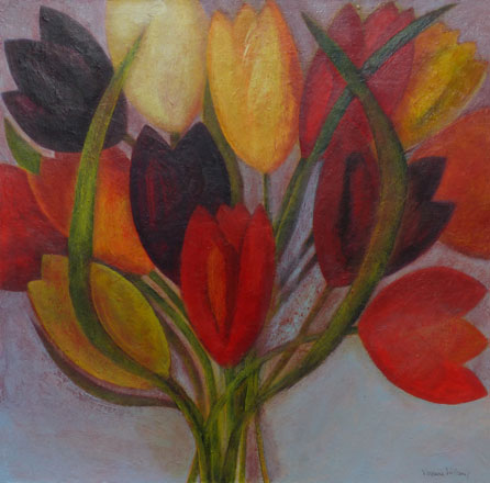 Hot House Tulips - Vivienne Williams