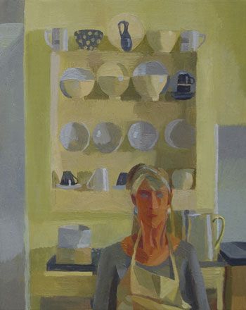 Portrait with Collection - Mary Mabbutt