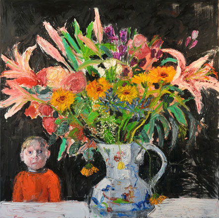 Boy and Bouquet - Shani Rhys James