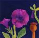 Petunias and Poppy Seed Heads - Nerys Johnson